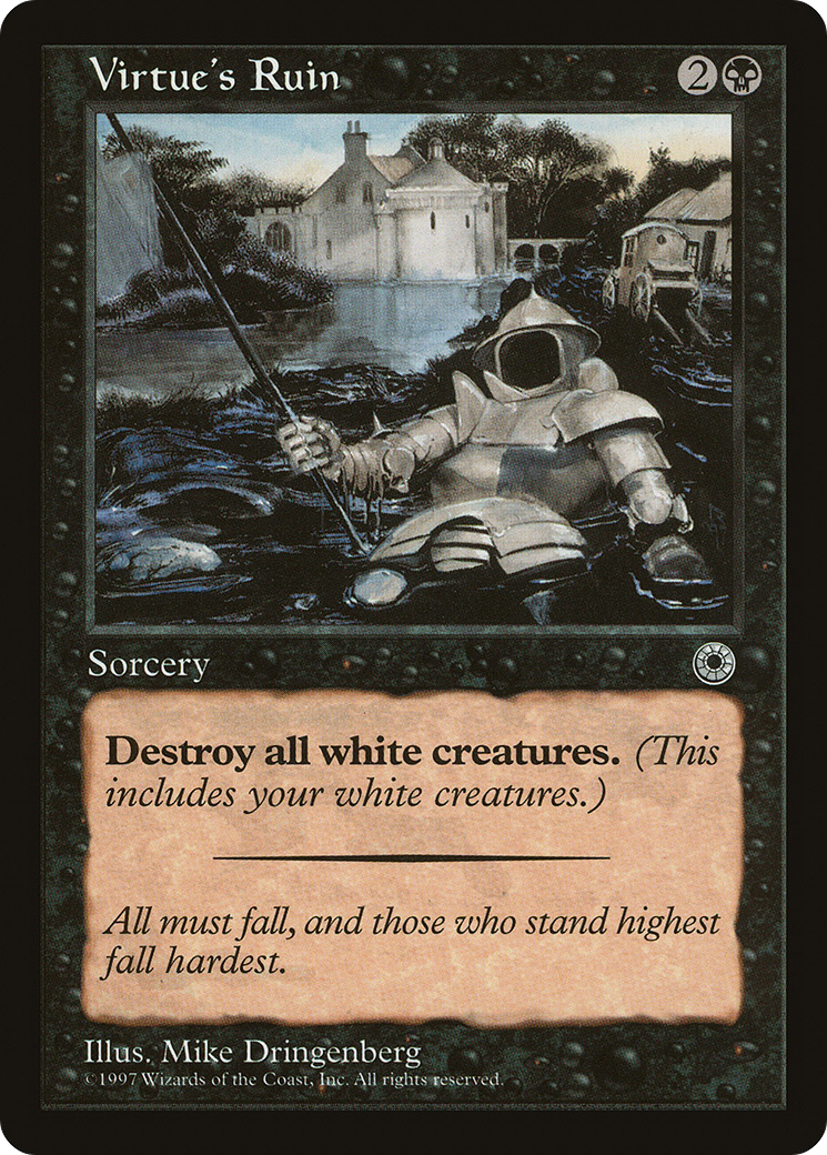 Virtue's Ruin (POR-116) - uncommon