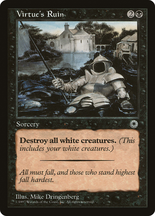 Virtue's Ruin (POR-116) - uncommon