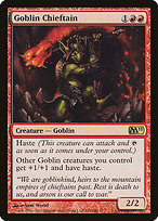Goblin Chieftain (M11-141) - rare