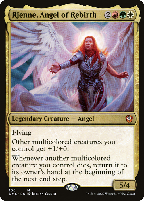 Rienne, Angel of Rebirth (DMC-166) - mythic