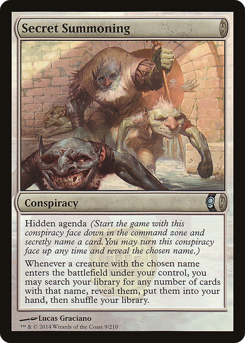 Secret Summoning (CNS-009) - uncommon - Foil