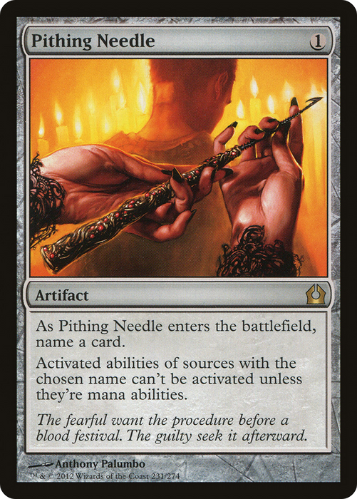 Pithing Needle (RTR-231) - rare - Foil