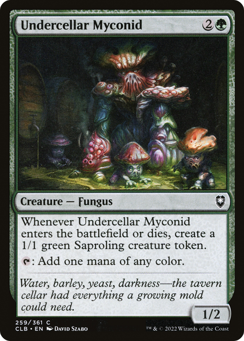 Undercellar Myconid (CLB-259) - common