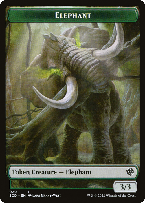 Elephant (TSCD-020) - common - Foil