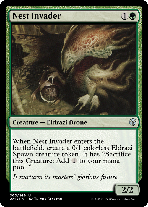 Nest Invader (PZ1-083) - uncommon - Foil