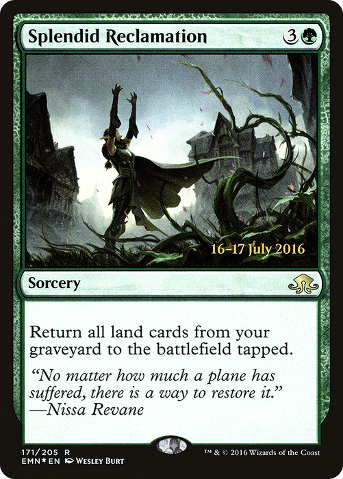 Splendid Reclamation (PRE-171S) - rare - Foil