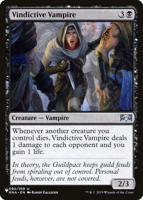 Vindictive Vampire (LIST-RNA-90) - uncommon