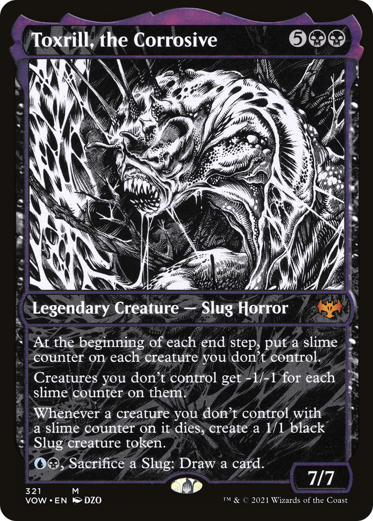 Toxrill, the Corrosive (VOW-321) - mythic: (Showcase)