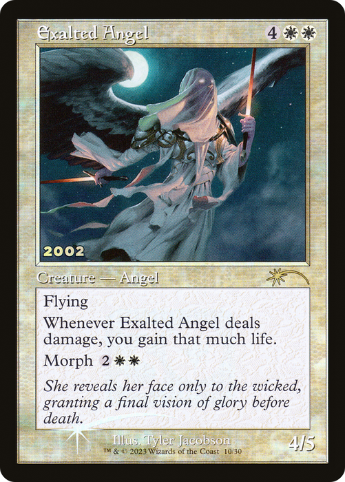 Exalted Angel (30A-P-010) - rare - Foil