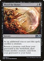 Blood for Bones (M20-089) - uncommon