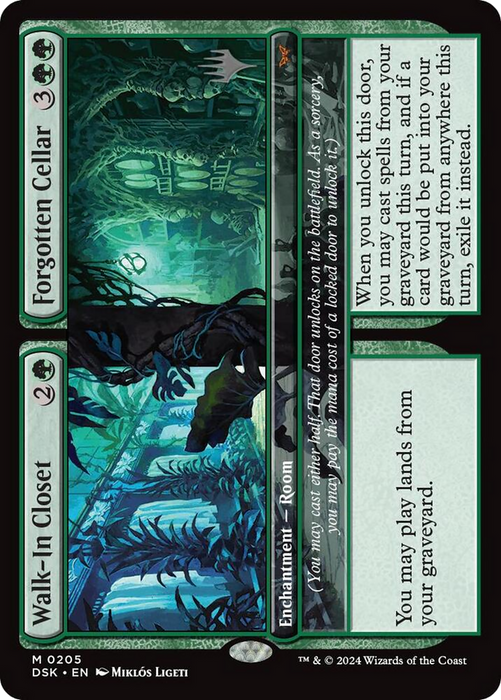 Walk-In Closet // Forgotten Cellar (PPDSK-205P) - mythic - Foil