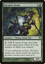 Harabaz Druid (WWK-105) - rare - Foil