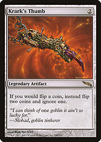 Krark's Thumb (MRD-190) - rare - Foil