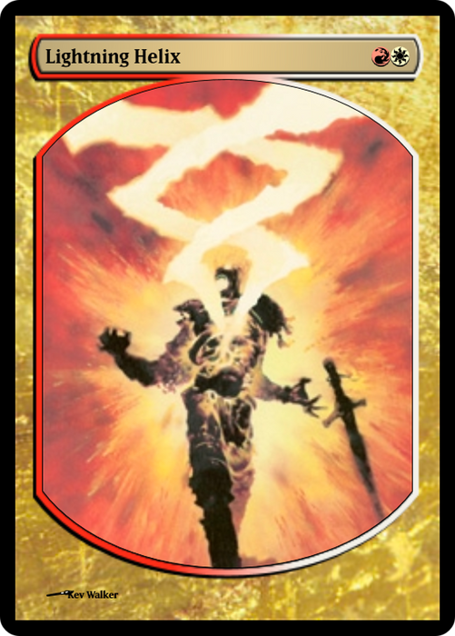 Lightning Helix (PRM-31487) - uncommon - Foil