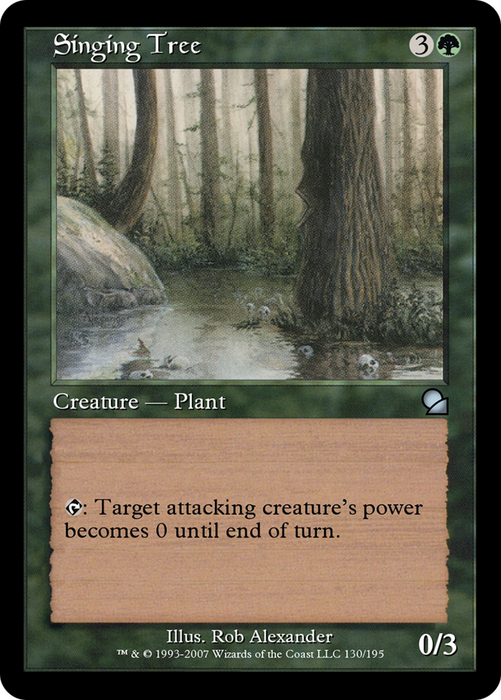 Singing Tree (ME1-130) - uncommon - Foil