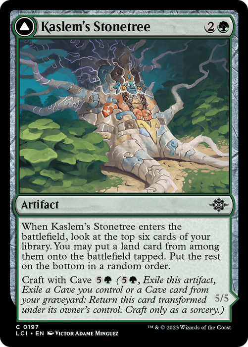 Kaslem's Stonetree // Kaslem's Strider (LCI-197) - common