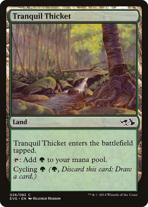 Tranquil Thicket (DD3-026) - common
