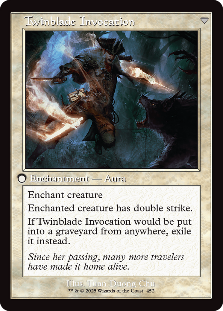 Twinblade Geist // Twinblade Invocation (INR-452) - uncommon - Foil