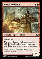 Brazen Collector (BLB-128) - uncommon