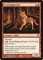 Feral Ridgewolf (ISD-142) - common - Foil