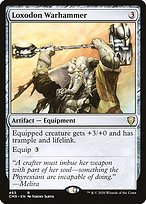 Loxodon Warhammer (CMR-465) - rare