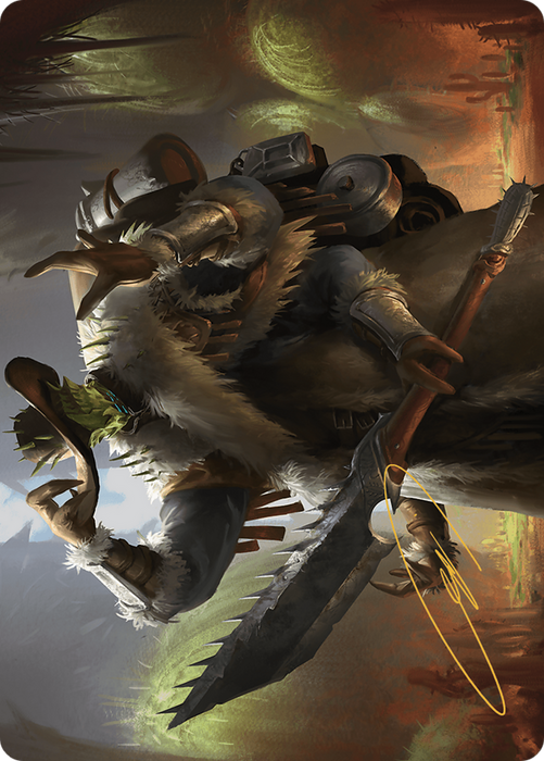 Hardbristle Bandit // Hardbristle Bandit (AOTJ-013) - common (Borderless) - Foil