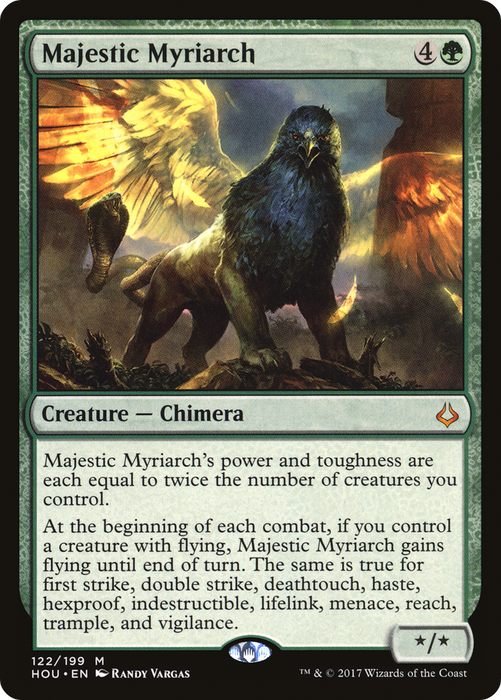 Majestic Myriarch (HOU-122) - mythic - Foil