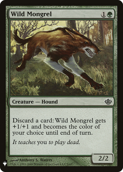 Wild Mongrel (LIST-DDD-5) - common