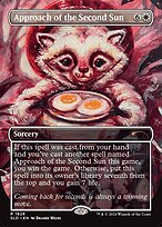 Approach of the Second Sun (SLD-1826) - rare (Borderless) - Foil