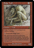 Sedge Troll (ME4-135) - rare - Foil