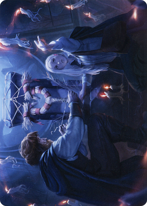 Faithful Mending // Faithful Mending (AMID-060) - common (Borderless) - Foil