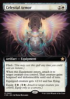 Celestial Armor (FDN-443) - rare: (Extended Art) - Foil