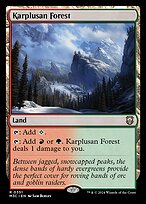 Karplusan Forest (M3C-351) - rare