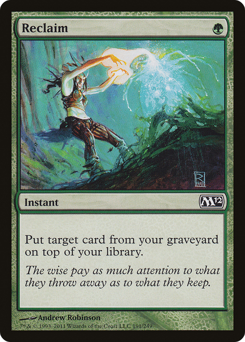 Reclaim (M12-191) - common - Foil