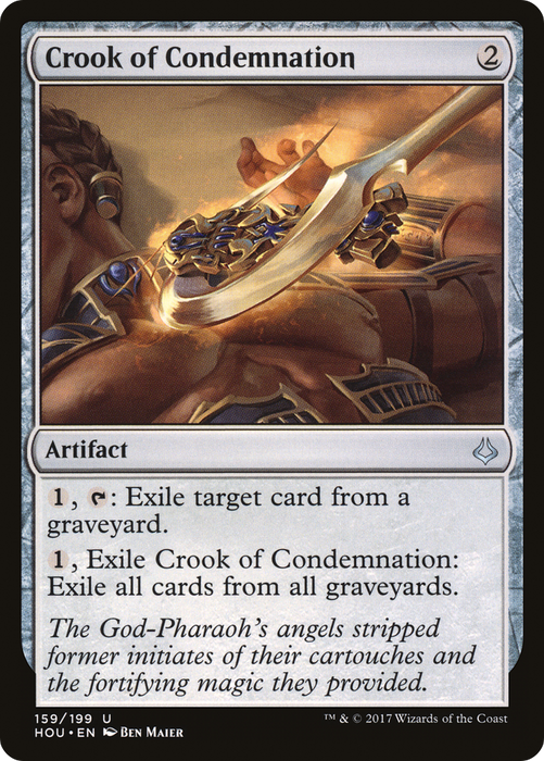 Crook of Condemnation (HOU-159) - uncommon - Foil
