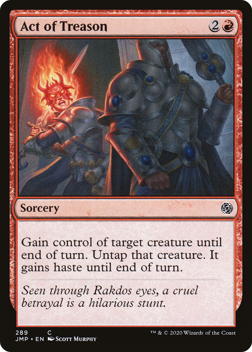 Act of Treason (JMP-289) - common