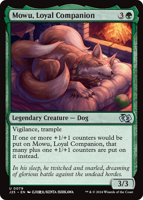 Mowu, Loyal Companion (J25-079) - uncommon