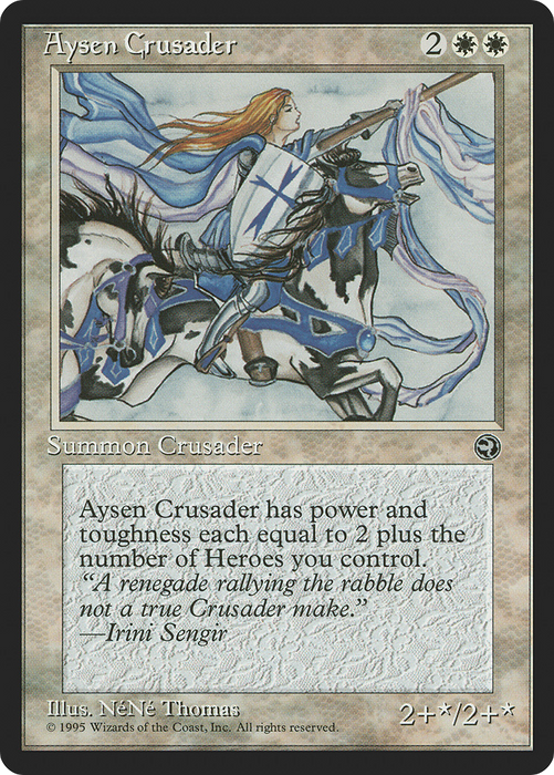 Aysen Crusader (HML-004) - rare