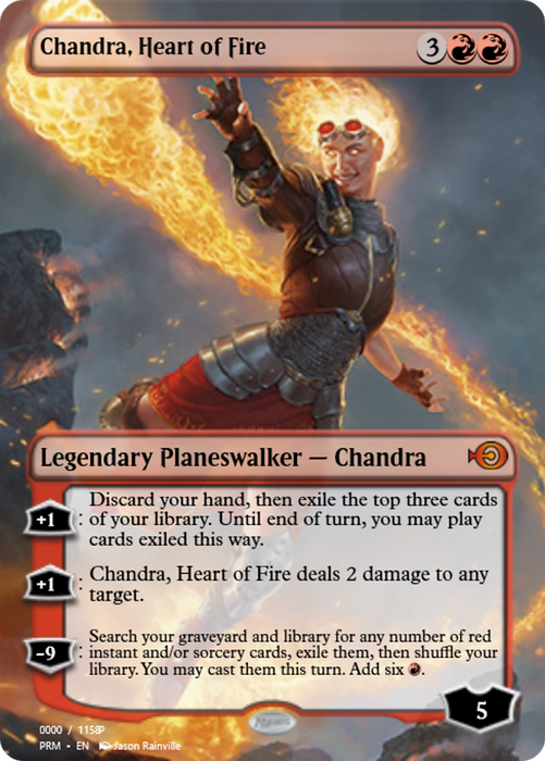 Chandra, Heart of Fire (PRM-85938) - mythic - Foil