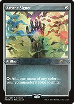 Arcane Signet (P30M-1F★) - rare - Etched Foil