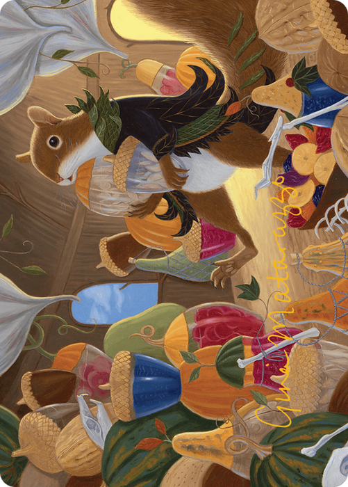 Stocking the Pantry // Stocking the Pantry (ABLB-024) - common (Borderless) - Foil