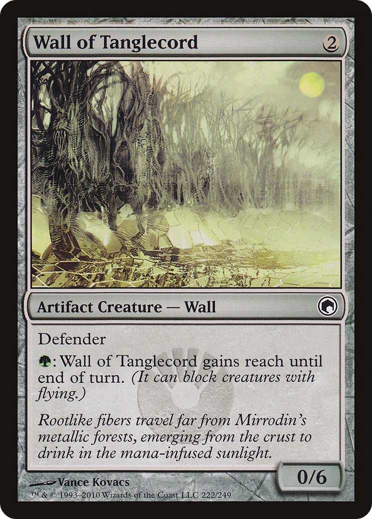 Wall of Tanglecord (SOM-222) - common - Foil