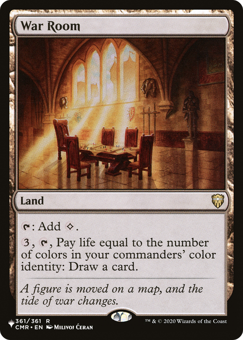 War Room (LIST-CMR-361) - rare