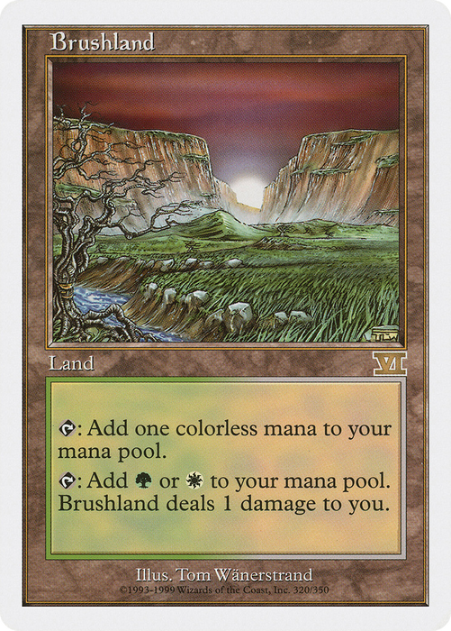 Brushland (6ED-320) - rare