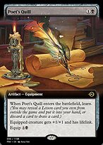 Poet's Quill (PRM-90064) - rare