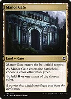 Manor Gate (CLB-356) - common - Foil