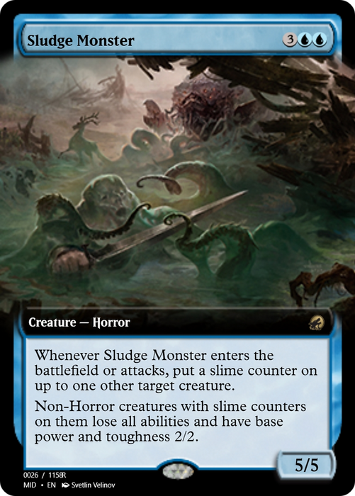 Sludge Monster (PRM-93932) - rare
