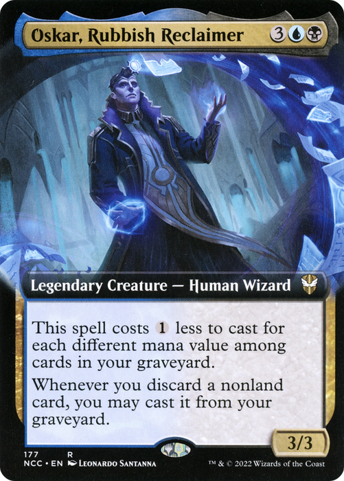 Oskar, Rubbish Reclaimer (NCC-177) - rare: (Extended Art)