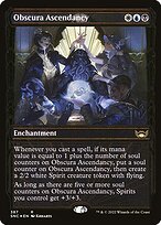 Obscura Ascendancy (SNC-387) - rare: (Showcase) - Foil