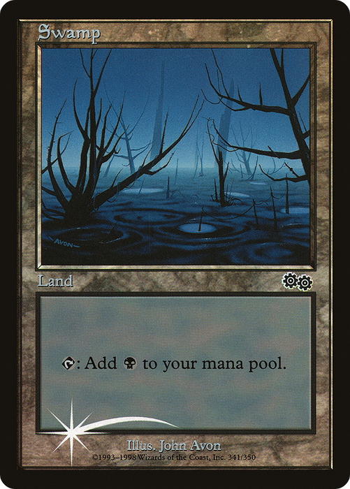 Swamp (ARENA-009) - rare - Foil